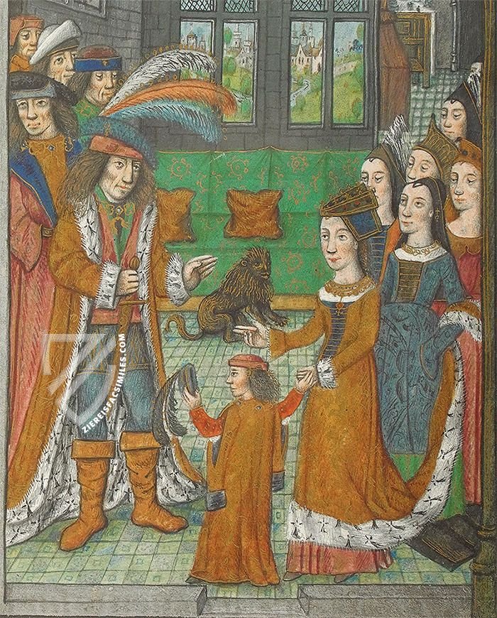 Flemish Chronicle of Philip the Fair – Quaternio Verlag Luzern – Yates Thompson MS 32 – British Library (London, United Kingdom)