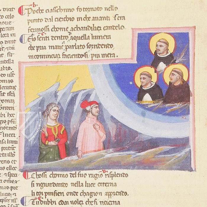 Divine Comedy Egerton 943 – Istituto dell'Enciclopedia Italiana - Treccani – Ms. Egerton 943 – British Library (London, United Kingdom)