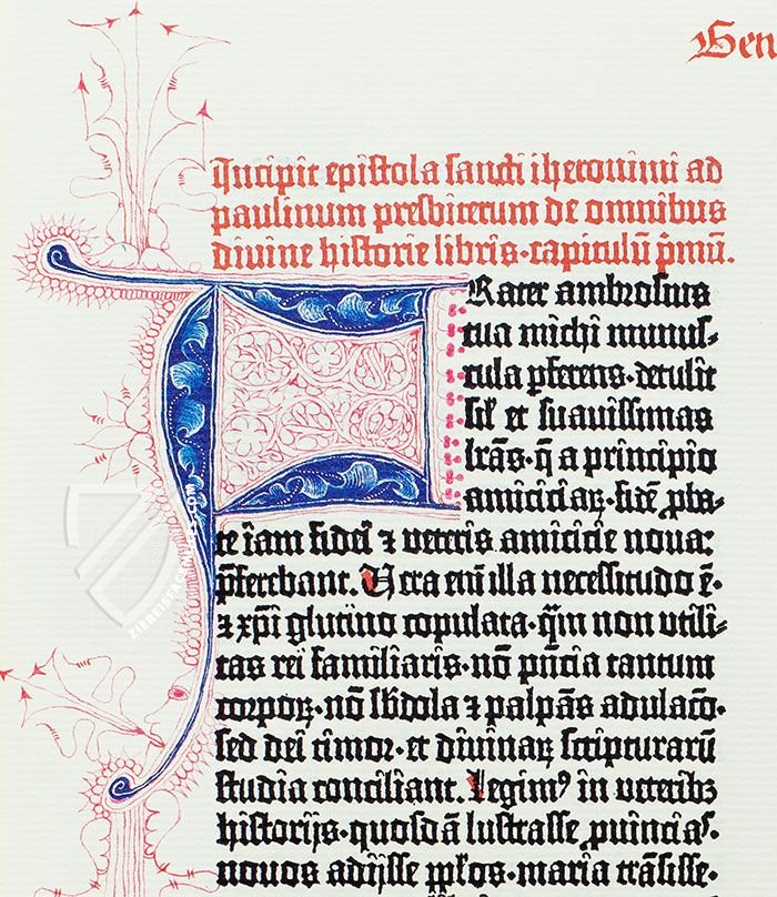 Mazarin Bible – Bibliotheca Rara – Inc. 1 – Bibliothèque Mazarine (Paris, France) Mazarin Bible – Bibliotheca Rara – Inc. 1 – Bibliothèque Mazarine (Paris, France)