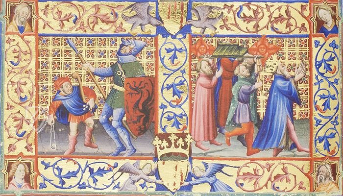 Breviary of Martin of Aragon – Reales Sitios – MSS Rothschild 2529 – Bibliothèque nationale de France (Paris, France)