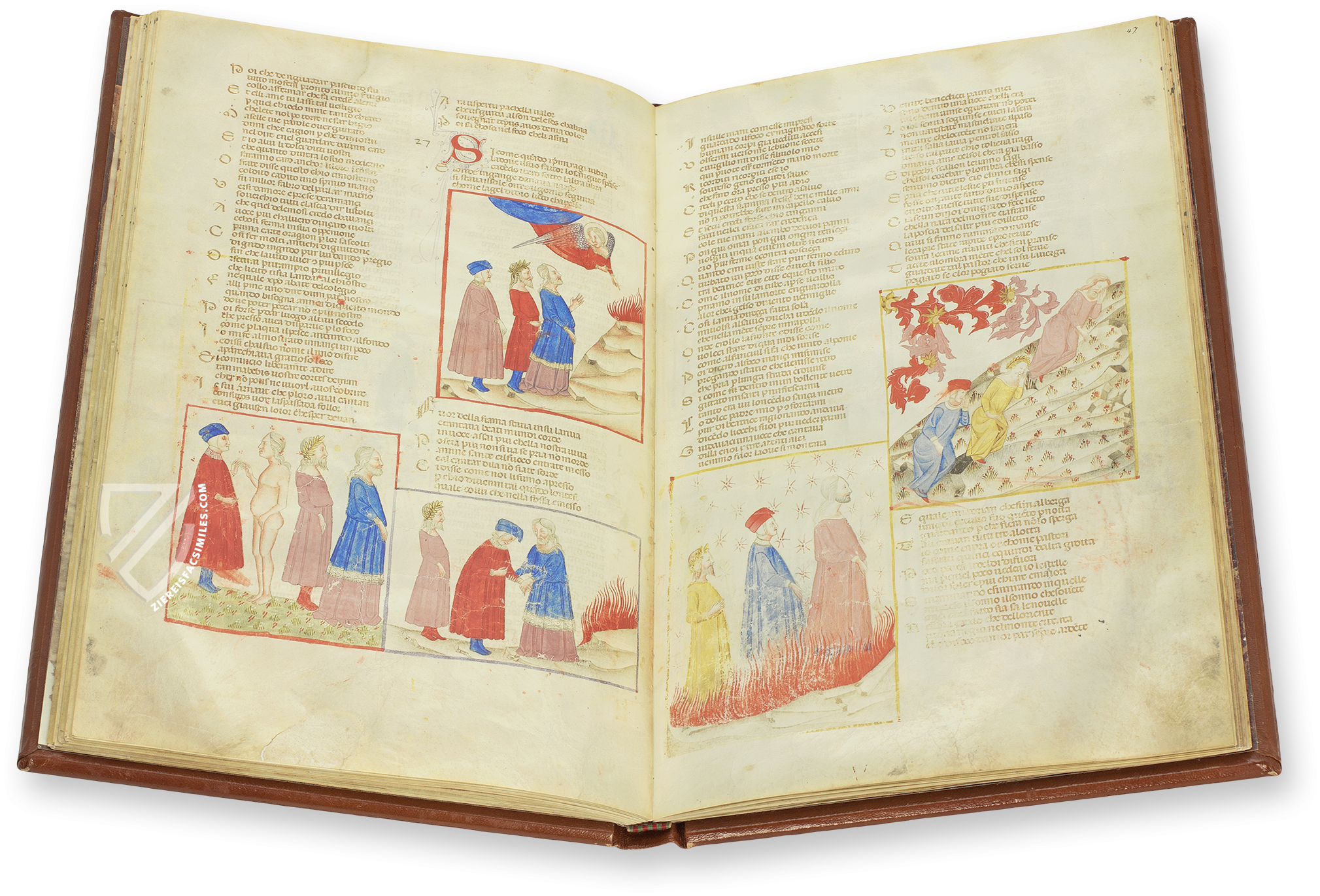 Divine Comedy - Marciana Manuscript – De Agostini/UTET – It. IX, 276 (=6902) – Biblioteca Nazionale Marciana (Venice, Italy)