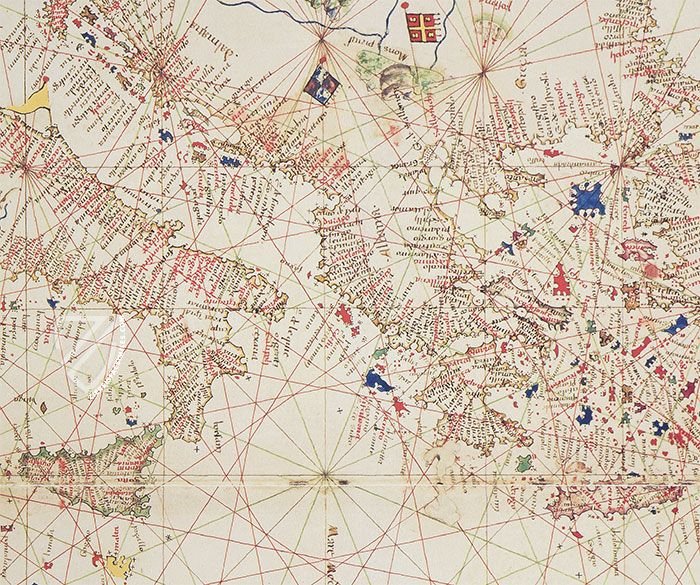 Atlas of Andrea Benincasa – Millennium Liber – Ms. latin 81 – Bibliothèque de l’Université de Genève (Geneva, Switzerland)