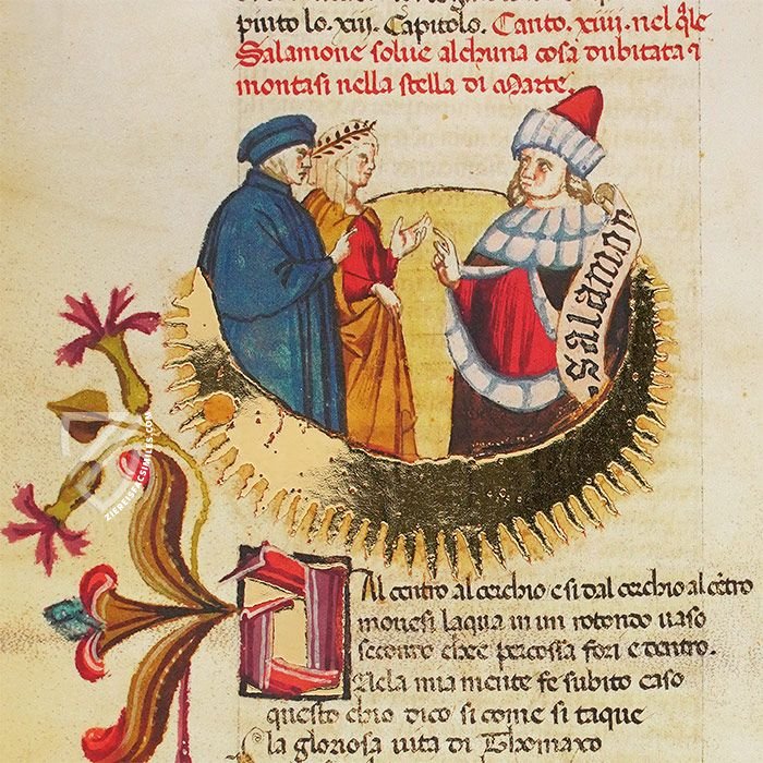 Divine Comedy - Padua 67 Manuscript – Imago – Cod. 67 – Biblioteca del Seminario Vescovile (Padua, Italy)