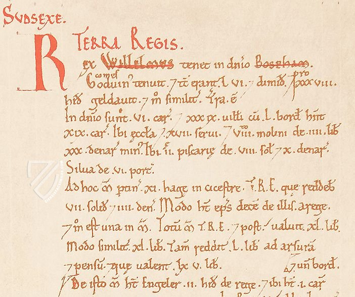 Great Domesday Book – Alecto Historical Editions – E 31/2/1 and E 31/2/2 – National Archives (London, United Kingdom)