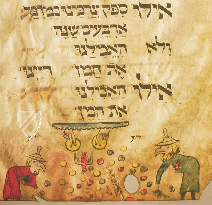 Birds' Head Haggadah – Tarshish Books – B46.04.0912 / 180/057 – Israel Museum (Jerusalem, Israel)