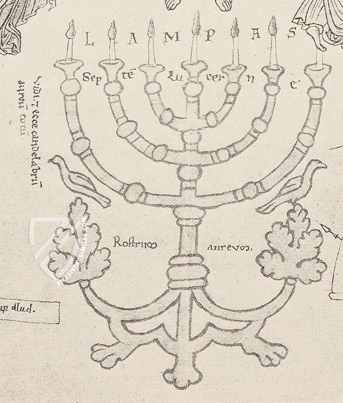 Hortus Deliciarum – Hortus Deliciarum – Original manuscript lost Hortus Deliciarum – Hortus Deliciarum – Original manuscript lost