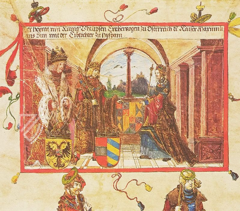 Triumphal Procession of Emperor Maximilian I - Vienna Codex – Akademische Druck- u. Verlagsanstalt (ADEVA) – Inv. 25205 - Inv. 25263 – Albertina Museum (Vienna, Austria)