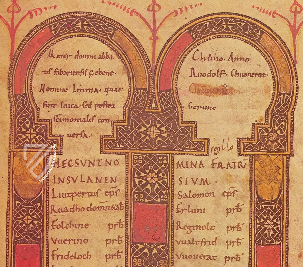 Liber viventium Fabariensis β Alkuin Verlag β Cod. Fab. 1 β Stiftsarchiv St. Gallen (St. Gallen, Switzerland) Liber viventium Fabariensis β Alkuin Verlag β Cod. Fab. 1 β Stiftsarchiv St. Gallen (St. Gallen, Switzerland)