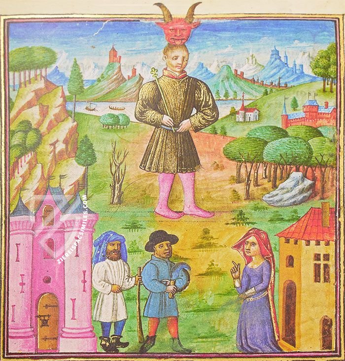 La Mirabile Visione – Istituto dell'Enciclopedia Italiana - Treccani – Ms. Douce 134 – Bodleian Library (Oxford, United Kingdom)