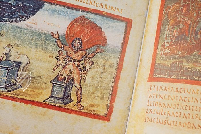 A 1,600-year-old Virgil manuscript (Vergilius Vaticanus, Rome, Italy — ca. 400)