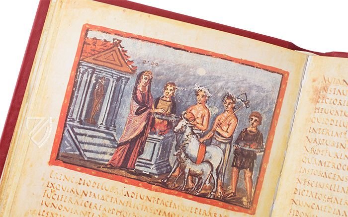 A 1,600-year-old Virgil manuscript (Vergilius Vaticanus, Rome, Italy — ca. 400)