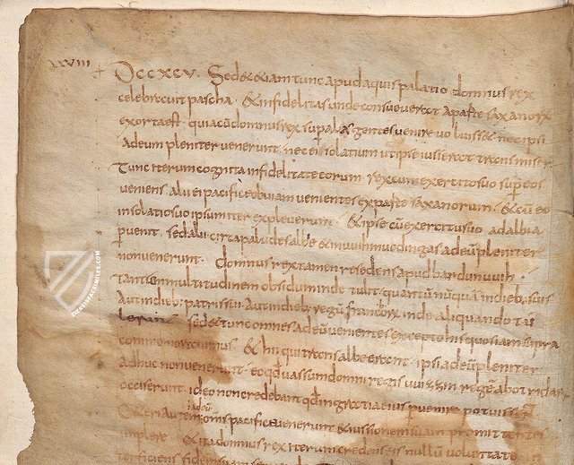 A Fragment of the Lorsch Annals – Cod. Vindob. 515 – Österreichische Nationalbibliothek (Vienna, Austria) Facsimile Edition