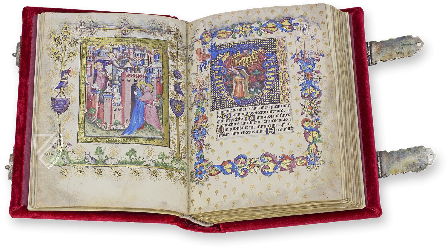 A testimony of the wealth of the Duchy of Milan (Book of Hours of the Visconti, Probably Milan (Italy) – ca. 1390, Completed after 1428)