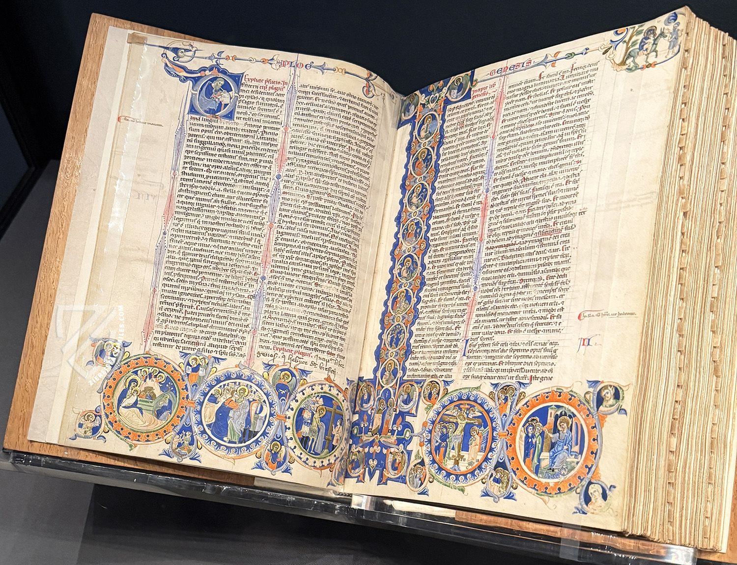 Abbey Bible – Bologna (Italy), about 1250–1262 Abbey Bible – Bologna (Italy), about 1250–1262