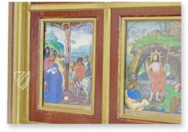 Altarpiece of Joan the Mad – Patrimonio Ediciones – British Museum (London, United Kingdom) / Real Biblioteca del Monasterio (San Lorenzo de El Escorial, Spain) / Metropolitan Museum of Art (New York, USA) / others