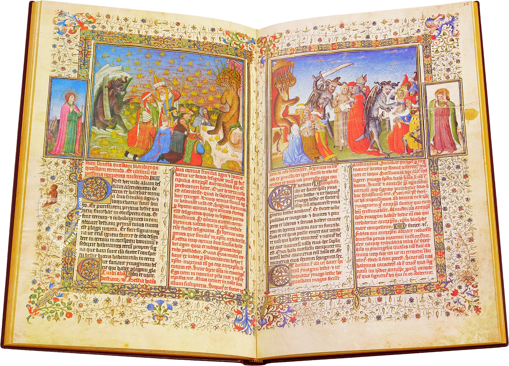 Apocalypse of the Dukes of Savoy – Edilan – Ms. Vitr. I – Real Biblioteca del Monasterio de San Lorenzo de El Escorial (San Lorenzo de El Escorial, Spain)
