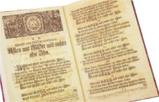 Aria "Alles mit Gott und nichts ohn' ihn" BWV 1127 – Bärenreiter-Verlag – Huld B 24 – Herzogin Anna Amalia Bibliothek (Weimar, Germany)