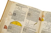 Astronomicum Caesareum – Edition Leipzig – Math Fol. p. 38 – Landesbibliothek (Gotha, Germany)