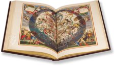 Atlas Harmonia Macrocosmica by Andreas Cellarius – Sign. gr. Fol. 3/497a – Universitätsbibliothek Darmstadt (Darmstadt, Germany) Facsimile Edition