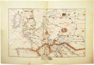 Atlas Heinrichs VIII. Battista Agnese. Barb. Lat. 4357 Facsimile Edition
