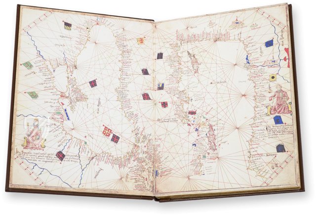 Atlas of Andrea Benincasa – Millennium Liber – Ms. latin 81 – Bibliothèque de l’Université de Genève (Geneva, Switzerland)