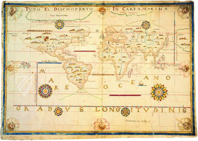 Atlas of Antonio Millo – Istituto Poligrafico e Zecca dello Stato – Carte nautiche 6 – Biblioteca Nazionale Centrale di Roma (Rome, Italy) Atlas of Antonio Millo – Istituto Poligrafico e Zecca dello Stato – Carte nautiche 6 – Biblioteca Nazionale Centrale di Roma (Rome, Italy)