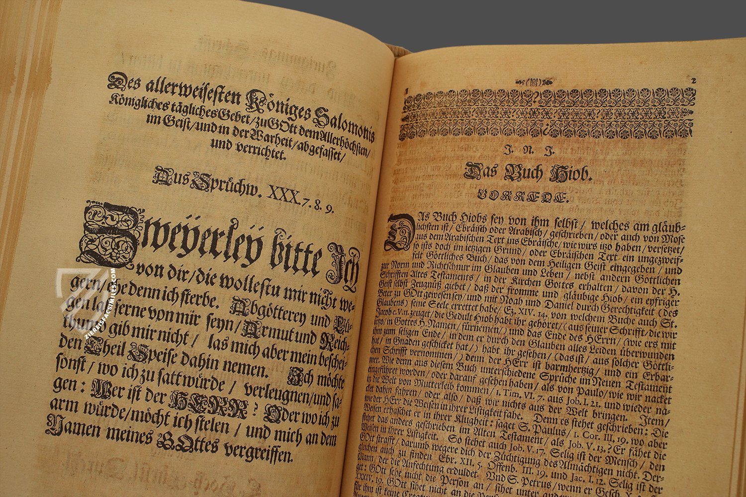 Bach's Calov Bible - Ziereis Facsimiles