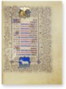 Belles Heures of Jean Duke of Berry – Faksimile Verlag – Acc. No. 54.1.1 – The Metropolitan Museum of Art (New York, USA)