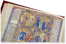 Bible moralisée – Imago – Cod. Vindob. 2554 – Österreichische Nationalbibliothek (Vienna, Austria)