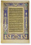 Bible of Federico da Montefeltro – Franco Cosimo Panini Editore – Mss. Urb. Lat. 1 e Urb. Lat. 2 – Biblioteca Apostolica Vaticana (Vatican City, State of the Vatican City)