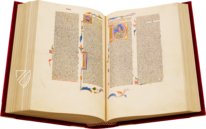 Bible of Pietro Cavallini – Istituto dell'Enciclopedia Italiana - Treccani – Civ. A. 72 – Biblioteche Riunite "Civica e A. Ursino Recupero" (Catania, Italy)