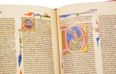 Bible of Pietro Cavallini – Istituto dell'Enciclopedia Italiana - Treccani – Civ. A. 72 – Biblioteche Riunite "Civica e A. Ursino Recupero" (Catania, Italy)