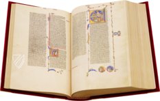 Bible of Pietro Cavallini – Istituto dell'Enciclopedia Italiana - Treccani – Civ. A. 72 – Civica e A. Ursino Recupero (Catania, Italy)