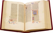 Bible of Pietro Cavallini – Istituto dell'Enciclopedia Italiana - Treccani – Civ. A. 72 – Civica e A. Ursino Recupero (Catania, Italy)