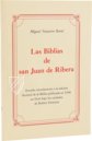 Bible of St. John of Ribera - 1540 – Ajuntament de Valencia – V-18 – Biblioteca de San Juan de Ribera del Real Colegio-Seminario de Corpus Christi (Valencia, Spain)