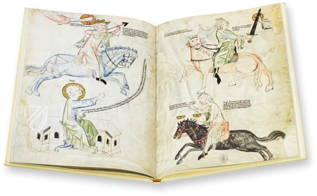 Biblia Pauperum Apocalypsis: The Weimar Manuscript – Edition Leipzig – Cod. Fol. max. 4 – Herzogin Anna Amalia Bibliothek (Weimar, Germany)