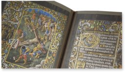 Black Prayer Book of Galeazzo Maria Sforza – Insel Verlag – Cod. Vind. 1856 – Österreichische Nationalbibliothek (Vienna, Austria)