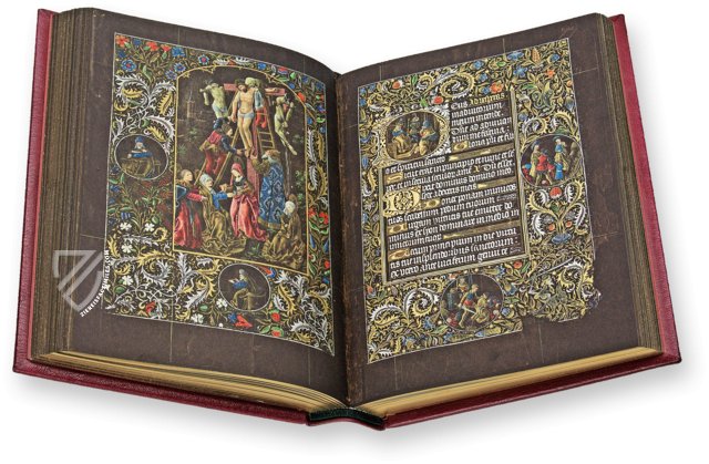 Black Prayer Book of Galeazzo Maria Sforza – Insel Verlag – Cod. Vind. 1856 – Österreichische Nationalbibliothek (Vienna, Austria)