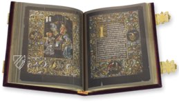 Black Prayer Book of Galeazzo Maria Sforza – Österreichische Staatsdruckerei – Cod. Vind. 1856 – Österreichische Nationalbibliothek (Vienna, Austria)