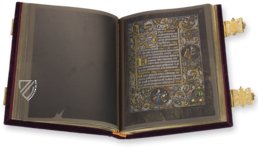 Black Prayer Book of Galeazzo Maria Sforza – Österreichische Staatsdruckerei – Cod. Vind. 1856 – Österreichische Nationalbibliothek (Vienna, Austria)