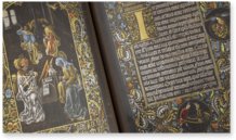 Black Prayer Book of Galeazzo Maria Sforza – Österreichische Staatsdruckerei – Cod. Vind. 1856 – Österreichische Nationalbibliothek (Vienna, Austria)