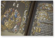 Black Prayer Book of Galeazzo Maria Sforza – Österreichische Staatsdruckerei – Cod. Vind. 1856 – Österreichische Nationalbibliothek (Vienna, Austria)