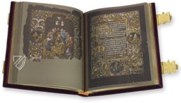 Black Prayer Book of Galeazzo Maria Sforza – Österreichische Staatsdruckerei – Codex Vindobonensis 1856 – Österreichische Nationalbibliothek (Vienna, Austria)