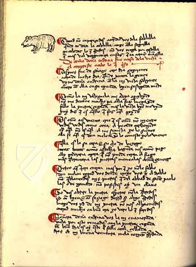 Book of Good Love – Edilan – ms. 2663 – Universidad de Salamanca (Salamanca, Spain)