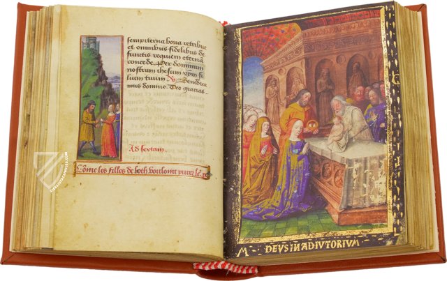Book of Hours of Besançon – Orbis Mediaevalis – Ms. 0148 – Bibliothèque municipale de Besançon (Besançon, France)