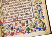 Book of Hours of Isabel "The Catholic" – Testimonio Compañía Editorial – Biblioteca del Palacio Real (Madrid, Spain)