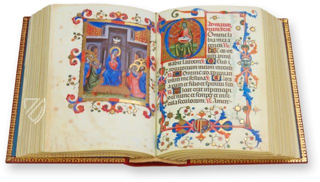 Book of Hours of Maria of Navarre – M. Moleiro Editor – Ms. Lat. I 104/12640 – Biblioteca Nazionale Marciana (Venice, Italy)