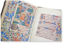 Book of Hours of Rouen – Testimonio Compañía Editorial – Illuminated 42 – Biblioteca Nacional de Portugal (Lisboa, Portugal)