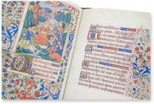 Book of Hours of Rouen – Testimonio Compañía Editorial – Illuminated 42 – Biblioteca Nacional de Portugal (Lisboa, Portugal)