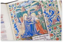 Book of Hours of Rouen – Testimonio Compañía Editorial – Illuminated 42 – Biblioteca Nacional de Portugal (Lisboa, Portugal)